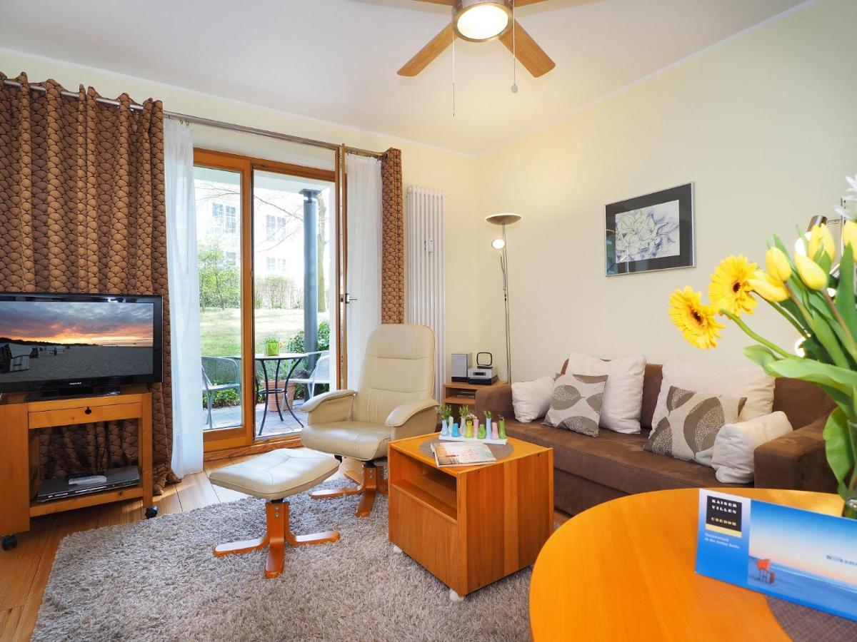 Kaiservillen Heringsdorf - 1-Raum-Appartement mit Terrasse D103 Exterior foto